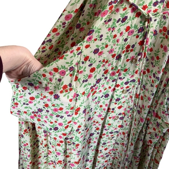 FAITHFULL THE BRAND Blohm Midi Dress in Bastille Floral Print - Picture 8 of 16